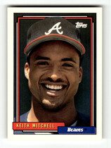 1992 Topps Base Set #542 Keith Mitchell