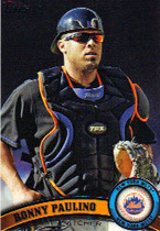 2011 Topps Update #US182 Ronny Paulino