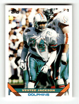 1993 Topps Base Set #364 Vestee Jackson