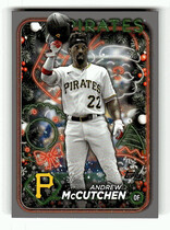 2024 Topps Holiday Silver Glitter #H176 Andrew Mccutchen