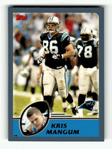 2003 Topps Base Set #232 Kris Mangum