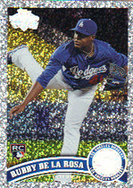 2011 Topps Update Diamond Anniversary Platinum #US209 Rubby De La Rosa