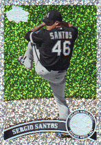 2011 Topps Update Diamond Anniversary Platinum #US269 Sergio Santos