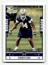 2005 Score Base Set #341 Demarcus Ware