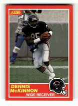 1989 Score Base Set #121 Dennis McKinnon
