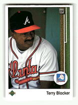 1989 Upper Deck Base Set #399 Terry Blocker
