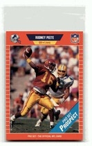 1989 Pro Set Base Set #521 Rodney Peete