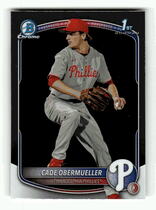 2025 Bowman Chrome Draft #BDC-80 Cade Obermueller