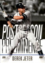 2018 Topps Update Postseason Preeminence #PO-4 Derek Jeter