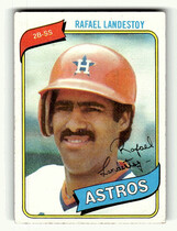 1980 Topps Base Set #268 Rafael Landestoy