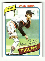 1980 Topps Base Set #269 Dave Tobik