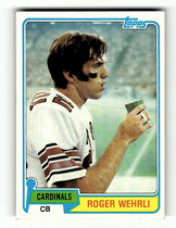 1981 Topps Base Set #195 Roger Wehrli