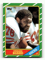 1986 Topps Base Set #166 Dwaine Board