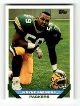 1993 Topps Base Set #469 Wayne Simmons