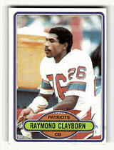 1980 Topps Base Set #248 Raymond Clayborn