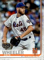 2019 Topps 150th Anniversary Series 2 #371 Zack Wheeler