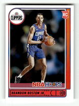 2021 Panini NBA Hoops #233 Brandon Boston Jr.