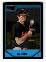 2007 Bowman Chrome Prospects #BC30 David Haehnel