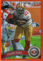 2011 Topps Chrome Orange Refractors #201 Frank Gore