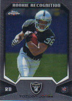 2011 Topps Chrome Rookie Recognition #RR-TJ Taiwan Jones