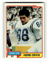 1981 Topps Base Set #508 Herb Orvis