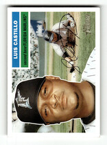 2005 Topps Heritage White Backs #211 Luis Castillo