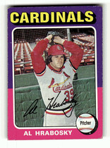 1975 Topps Base Set #122 Al Hrabosky
