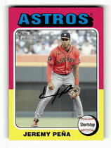 2024 Topps Heritage #305 Jeremy Pena