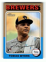 2024 Topps Heritage High Number #720 Tobias Myers