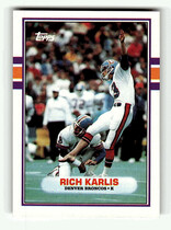 1989 Topps Base Set #244 Rich Karlis