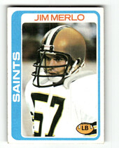 1978 Topps Base Set #98 Jim Merlo