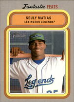 2019 Topps Heritage Minor League Fantastic Feats #FF-6 Seuly Matias