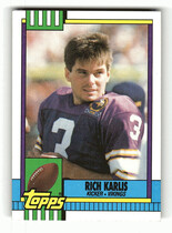 1990 Topps Base Set #116 Rich Karlis