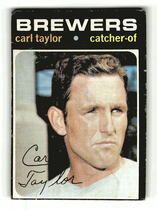 1971 Topps Base Set #353 Carl Taylor