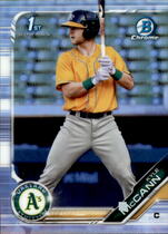 2019 Bowman Chrome Draft Refractor #BDC-126 Kyle Mccann