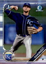 2019 Bowman Chrome Draft Refractor #BDC-15 Alec Marsh