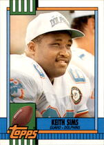 1990 Topps Traded #113 Keith Sims