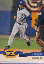 1993 Upper Deck Season Highlights #HI18 Ed Sprague