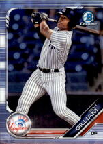 2019 Bowman Chrome Draft Refractor #BDC-146 Isiah Gilliam