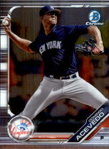 2019 Bowman Chrome Draft #BDC-102 Domingo Acevedo