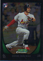 2011 Bowman Chrome #195 Daniel Descalso
