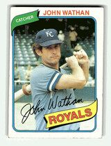 1980 Topps Base Set #547 John Wathan