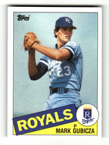1985 Topps Base Set #127 Mark Gubicza