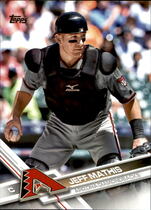 2017 Topps Base Set Series 2 #696 Jeff Mathis
