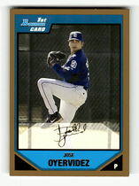 2007 Bowman Prospects Gold #BP78 Jose Oyervidez