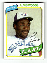 1980 Topps Base Set #444 Alvis Woods