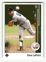 1989 Upper Deck Base Set #706 Dave LaPoint