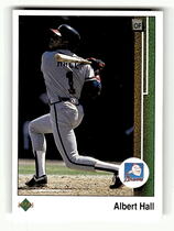 1989 Upper Deck Base Set #93 Albert Hall
