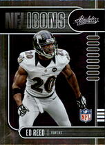2019 Panini Absolute NFL Icons #19 Ed Reed