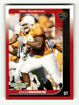 2002 Score Base Set #310 John Henderson